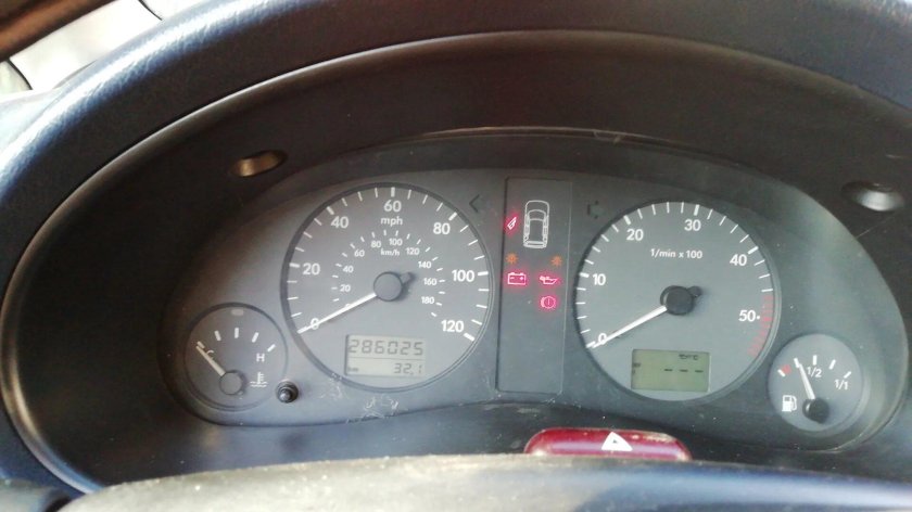 Панель приборов Sharan 1998