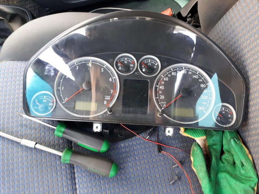 Фольксваген Шаран приборы