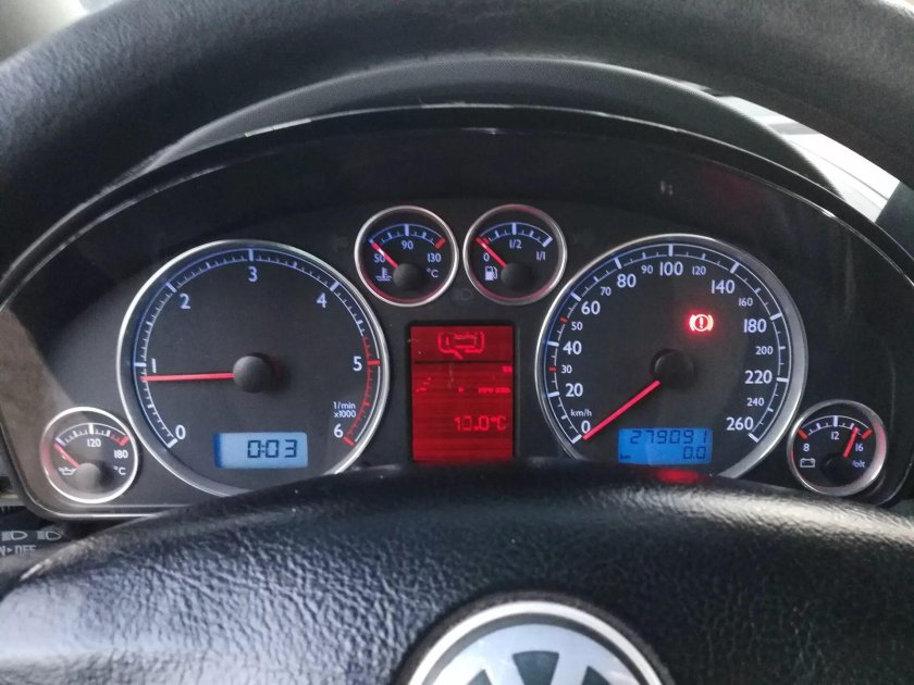 Шаран 1.8 лампы приборки