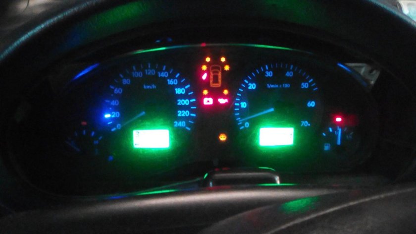 Sharan 1998 подсветка панели приборов