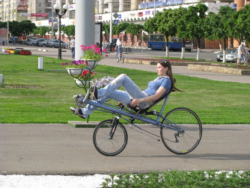 Веломобиль трайк лигерад