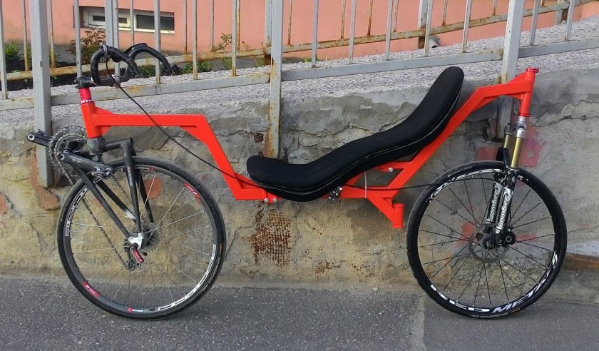 Лигерад лежачий велосипед Flevo