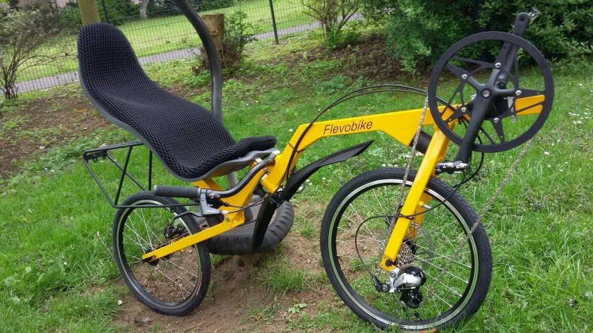 Лигерад лежачий велосипед Flevo