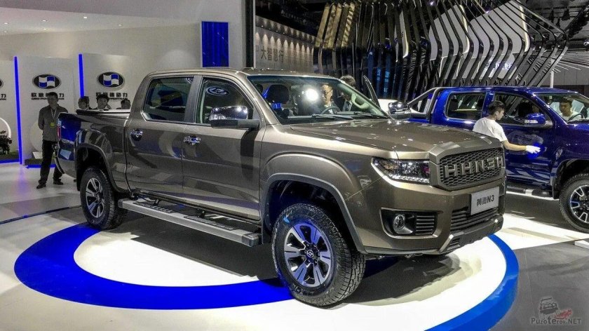 Китайский пикап Huanghai n3