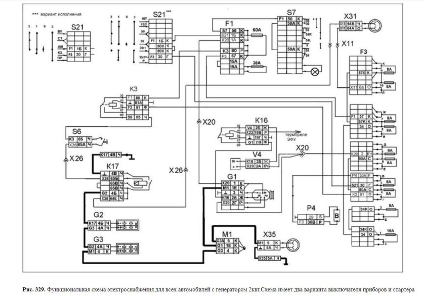 Реле дворников КАМАЗ 5320