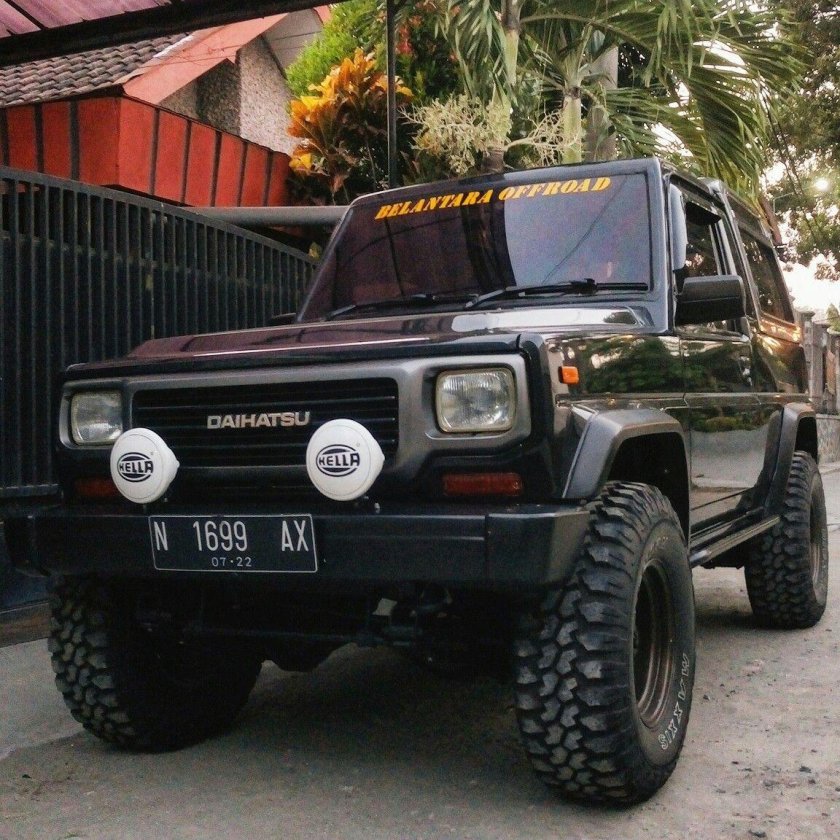 235 75 15 На Daihatsu Rocky