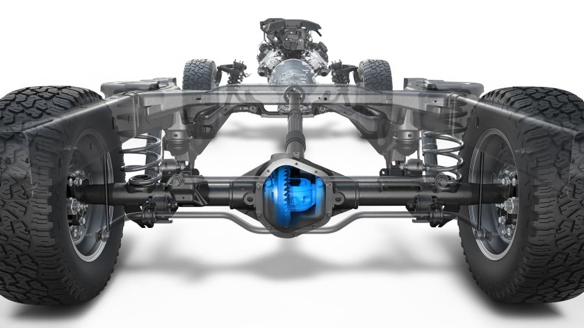 Dodge Ram 3500 задняя подвеска