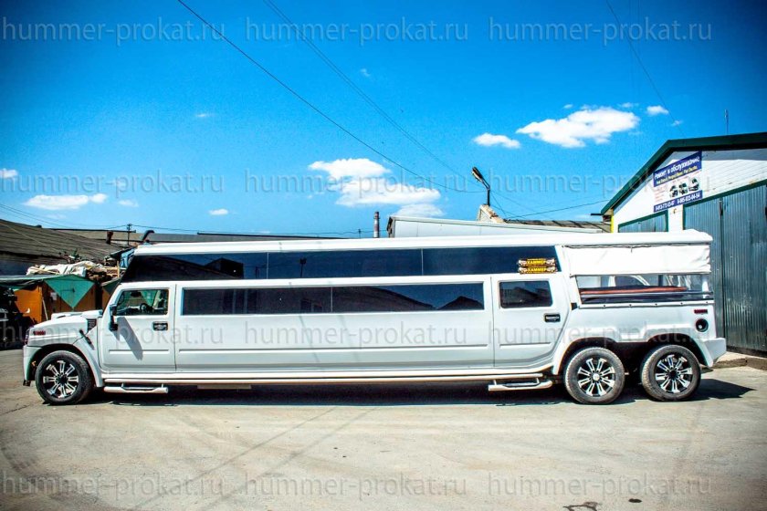 Трехосный Хаммер лимузин