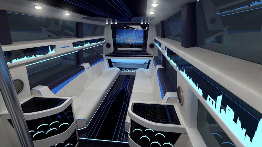 Хаммер лимузин двухэтажный