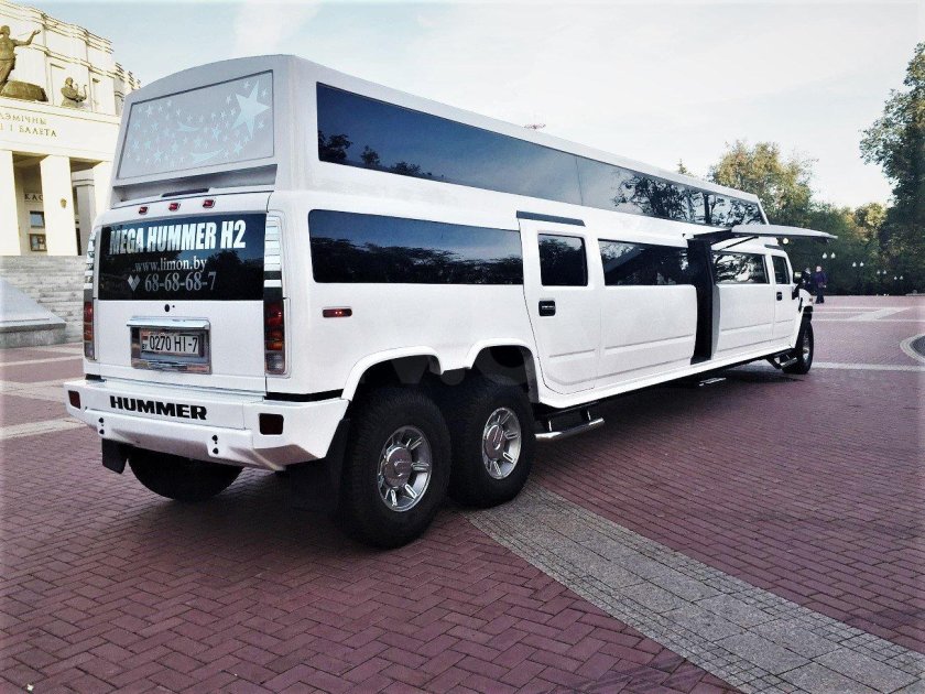 Лимузин Хаммер h2 двухэтажный