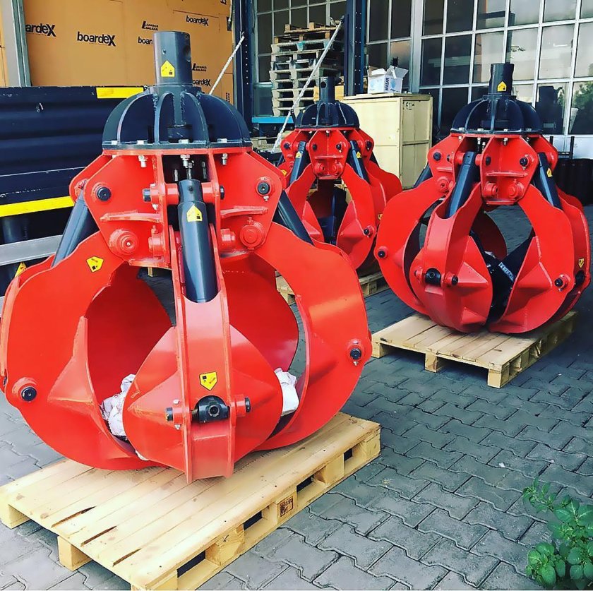 Грейфер гидравлический