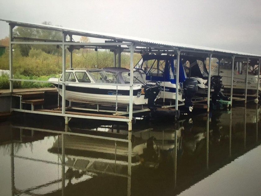 Стоянка катеров