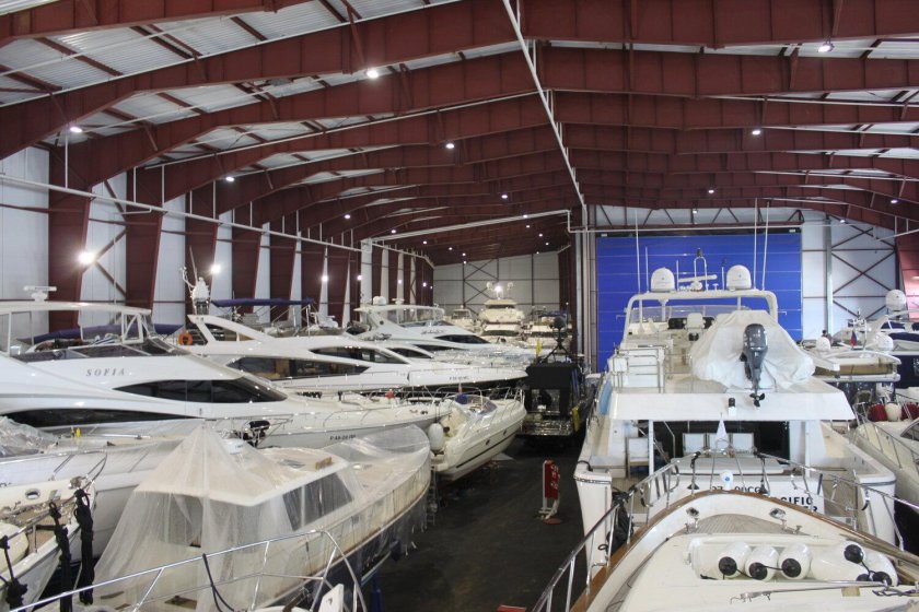 Московский яхтенный порт Долгопрудный