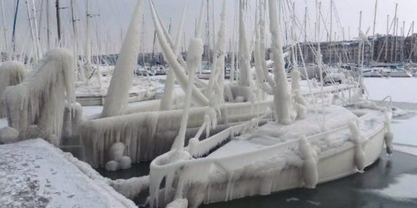 Ледяной шторм Швейцария 2005