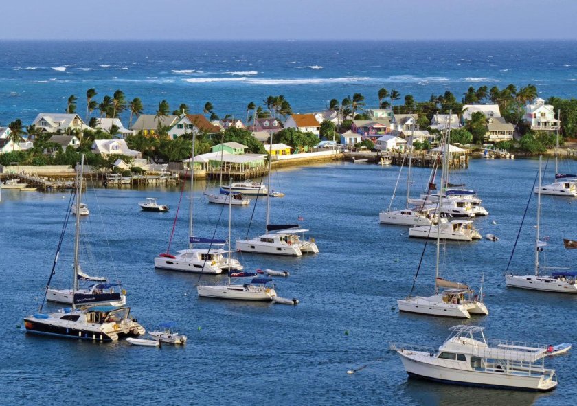 Стоянка яхт