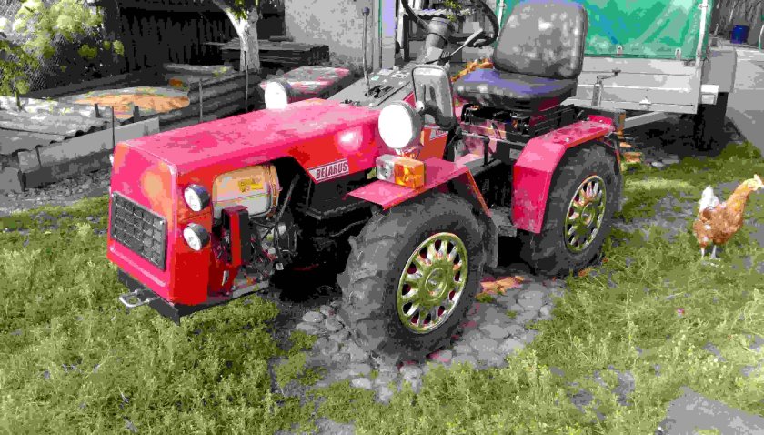 Мини трактор белорусский МТЗ-132н