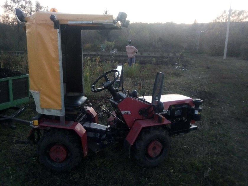 МТЗ 132 самодельная кабина