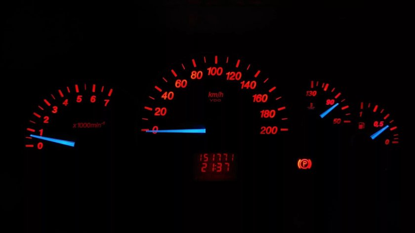 Подсветка приборки Опель Вектра б