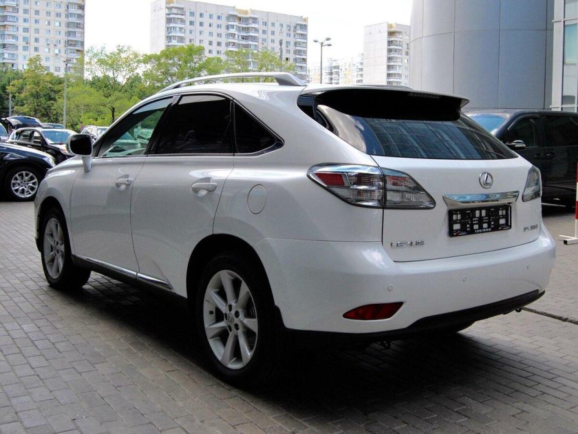 Lexus RX 350 2010 белый