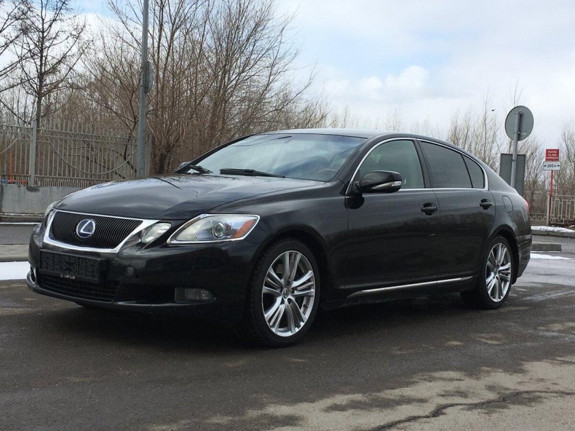 Лексус ГС 450 H черный