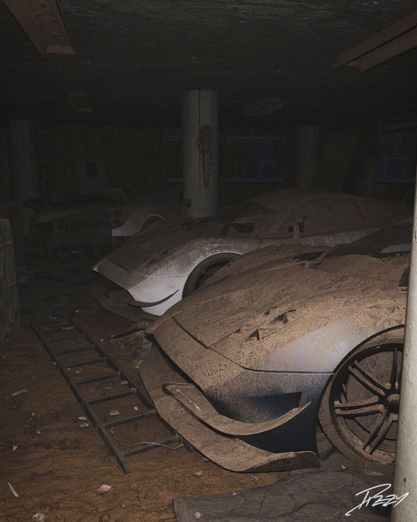 Заброшенные спорткары