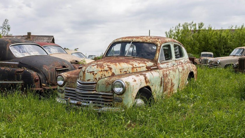 Музей заброшенных машин в Тульской области