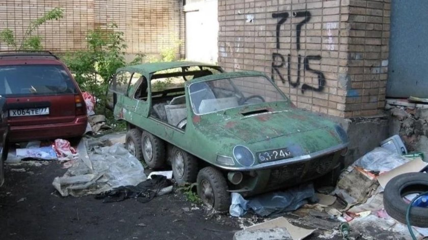 Брошенные машины