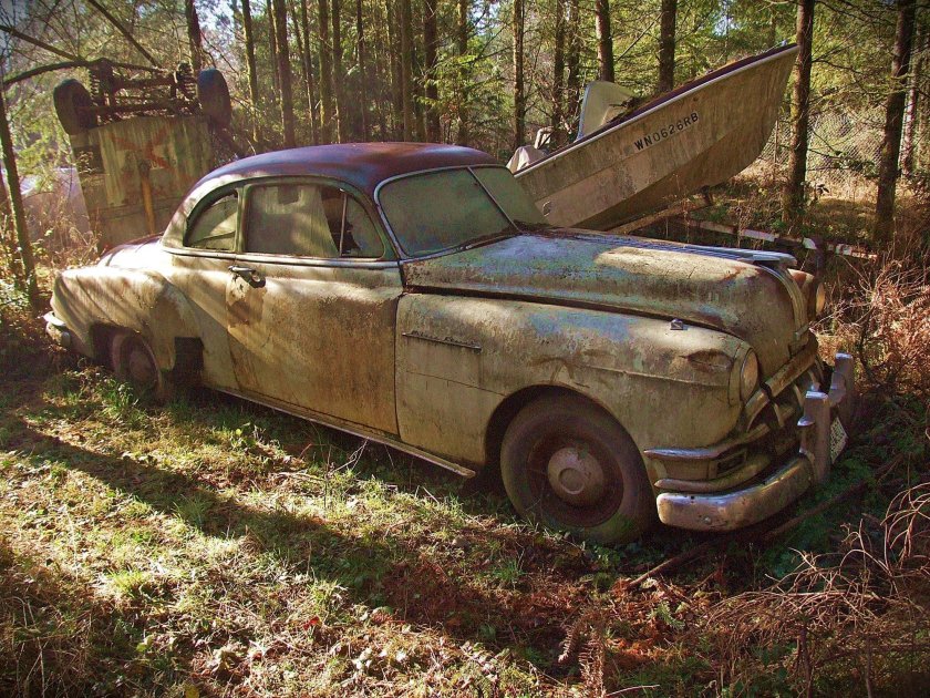 Ягуар м2 1959 заброшенный