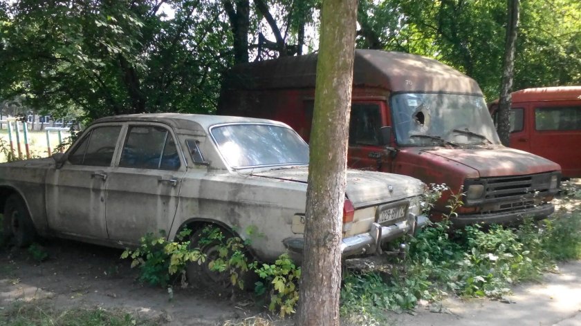 Брошенные машины