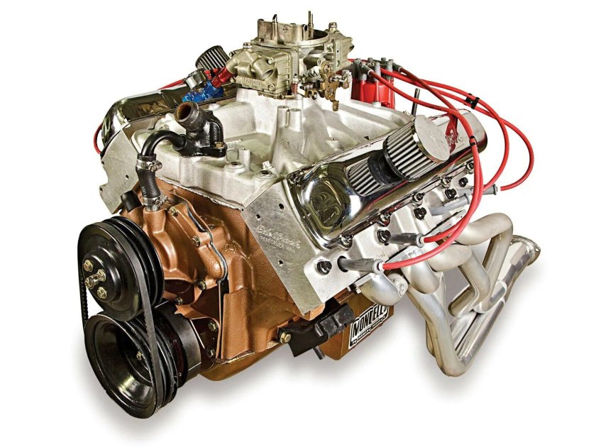 Detail of car engine