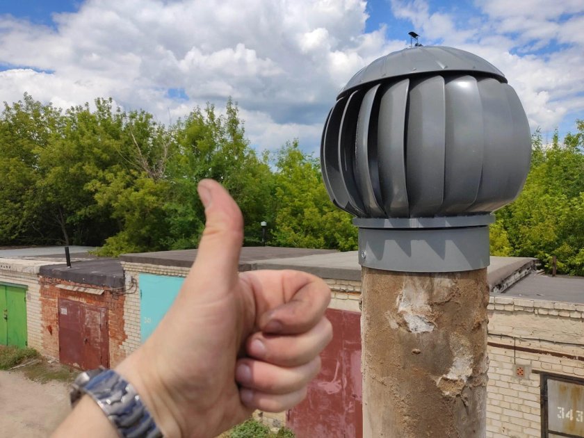 Нанодефлектор - Турбодефлектор из пластика АВС.