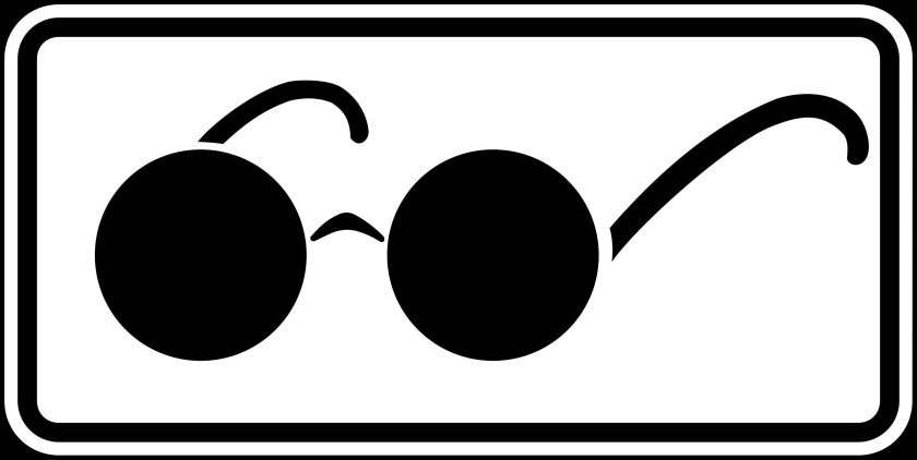 Знак дополнительной информации Слепые пешеходы