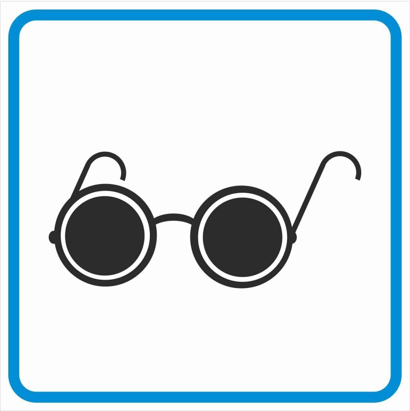 Тактильная пиктограмма доступность для инвалидов по зрению