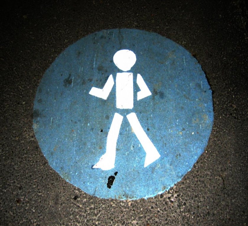 The pedestrian обложка