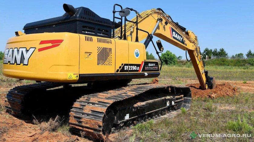 Гусеничный экскаватор sany sy215c