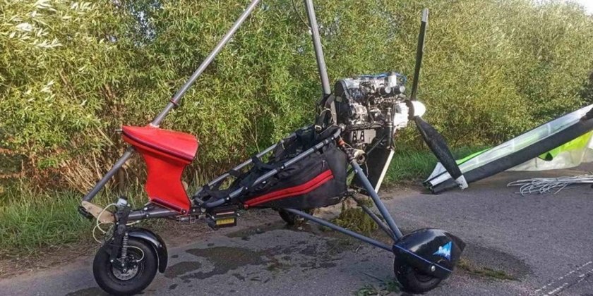 Прицеп для перевозки дельталета