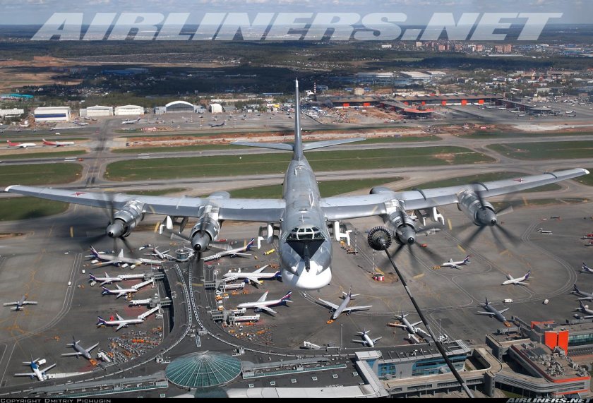 Бомбардировщик ту-95мс