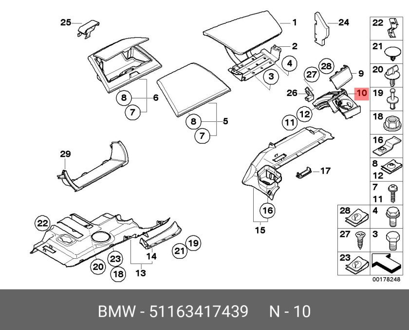 BMW x3 e83 панель приборов