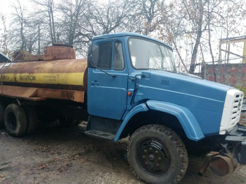 ЗИЛ 133 бензовоз