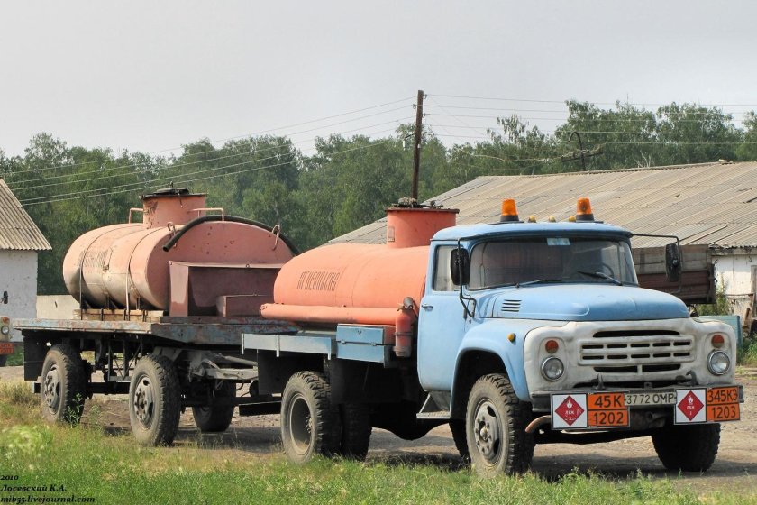 ЗИЛ 130 топливозаправщик