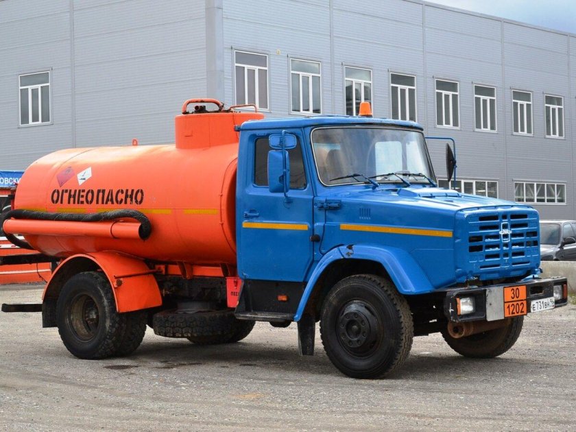 Автотопливозаправщик зил-433362
