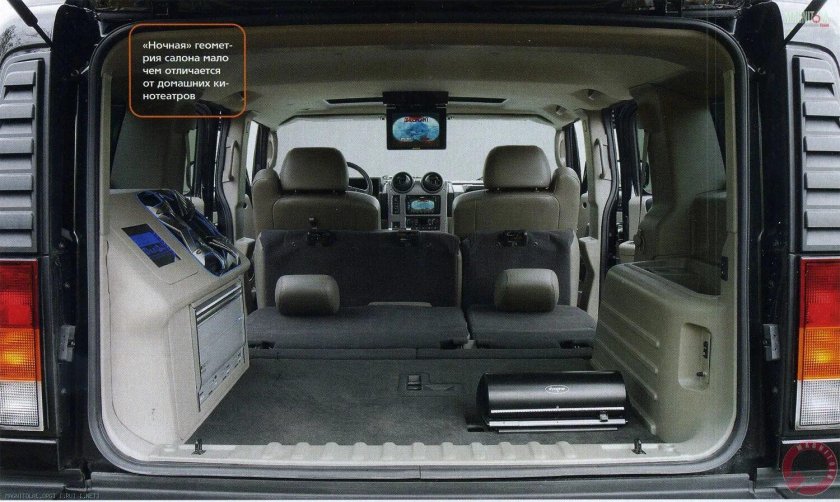 Хаммер н 2 салон