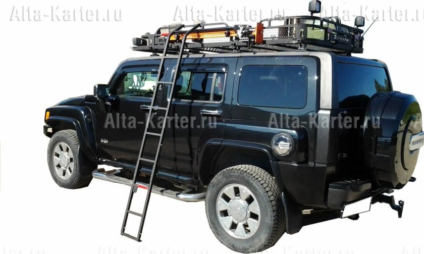 Экспедиционный багажник для Hummer h3