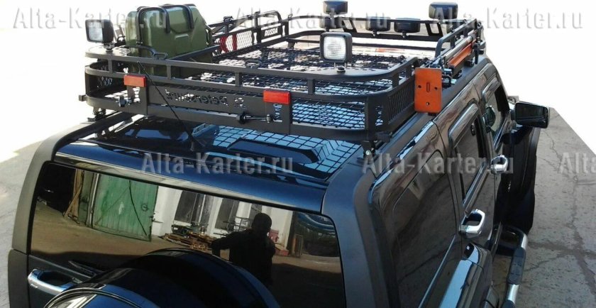 Экспедиционный багажник для Hummer h3
