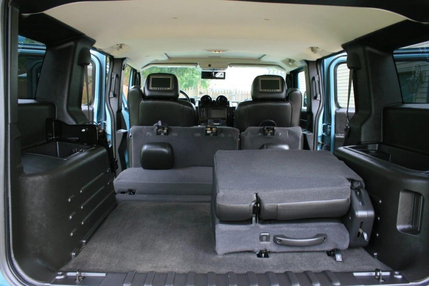 Hummer h2 третий ряд сидений