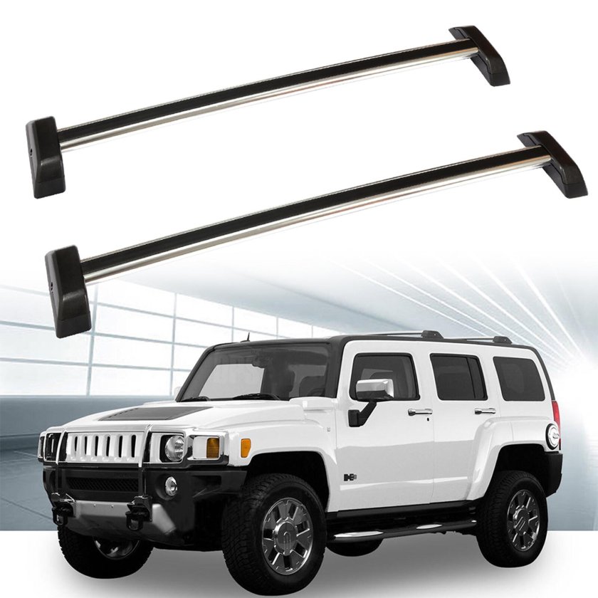 Hummer h3 с багажником на крыше