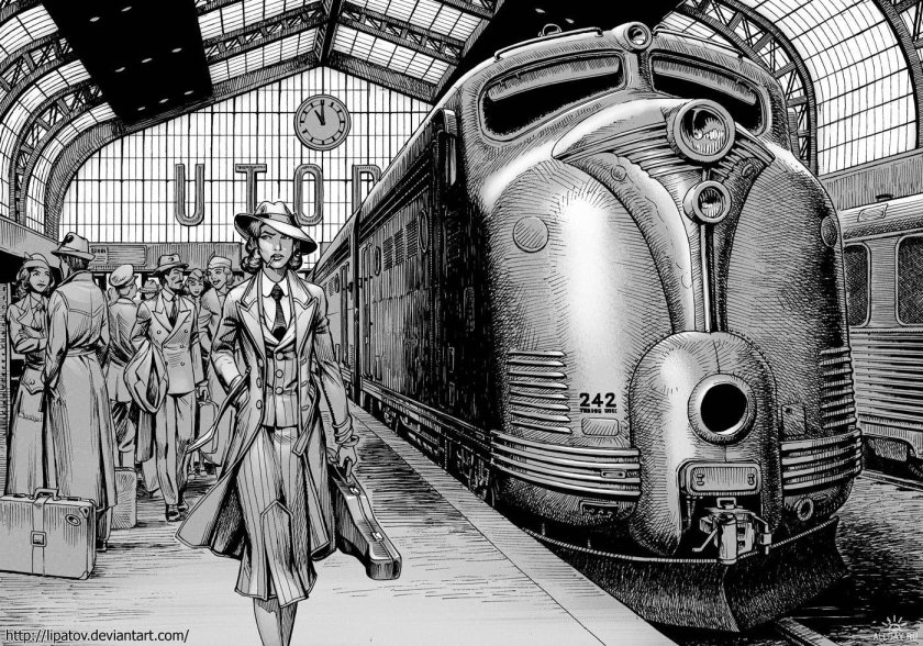 Алексей Липатов художник дизельпанк