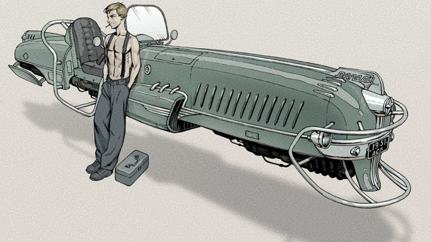 Алексей Липатов художник дизельпанк