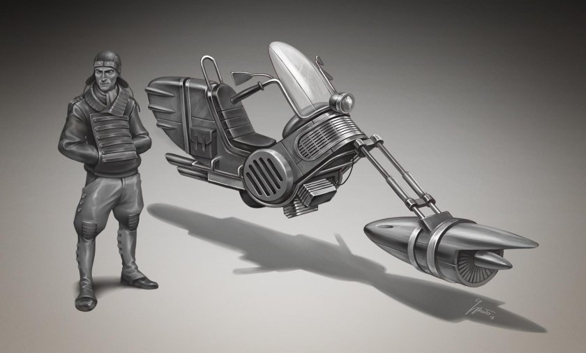 Алексей Липатов художник дизельпанк