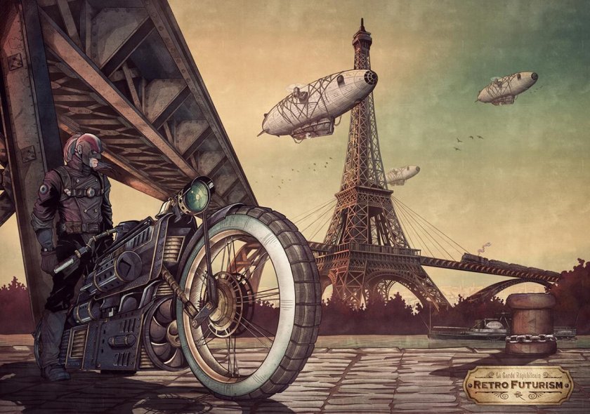 Алексей Липатов художник дизельпанк